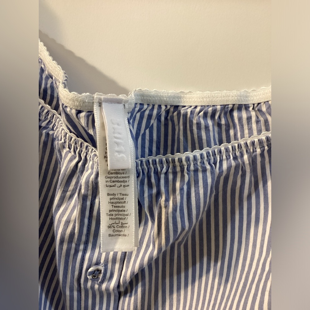 SKIMS Cotton Poplin Cropped Camisole Size XL - Picture 9 of 15